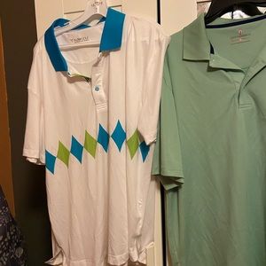 Men’s XL like new shirts.